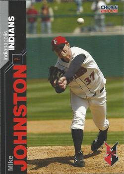 2005 Choice Indianapolis Indians #14 Mike Johnston Front