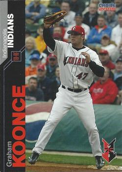2005 Choice Indianapolis Indians #16 Graham Koonce Front