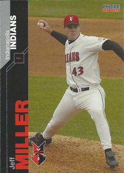 2005 Choice Indianapolis Indians #20 Jeff Miller Front
