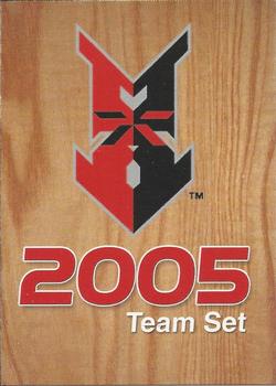 2005 Choice Indianapolis Indians #NNO 2005 Team Checklist Front