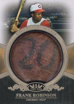 2012 Topps Tier One - Bat Knobs #BK-FR Frank Robinson Front