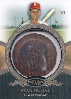 2012 Topps Tier One - Bat Knobs #BK-SM Stan Musial Front