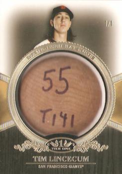 2012 Topps Tier One - Bat Knobs #BK-TL Tim Lincecum Front