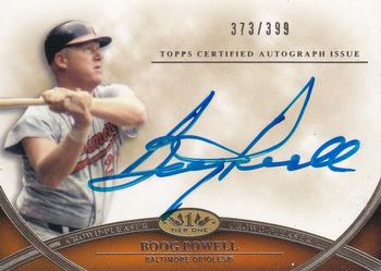 2012 Topps Tier One - Crowd Pleaser Autographs #CPA-BP Boog Powell Front