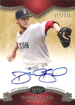 2012 Topps Tier One - On The Rise Autographs #OR-DBA Daniel Bard Front