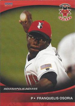 2007 Choice Indianapolis Indians #20 Franquelis Osoria Front