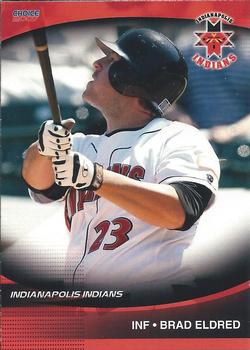 2007 Choice Indianapolis Indians #10 Brad Eldred Front