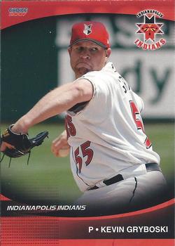 2007 Choice Indianapolis Indians #11 Kevin Gryboski Front