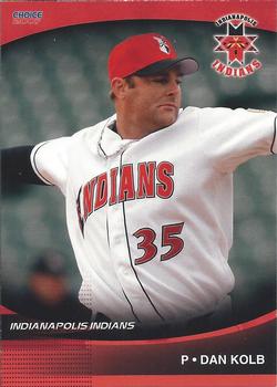 2007 Choice Indianapolis Indians #14 Dan Kolb Front