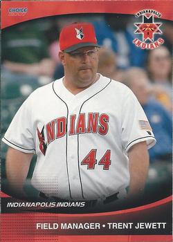 2007 Choice Indianapolis Indians #28 Trent Jewett Front