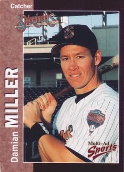 1998 Multi-Ad Tucson Sidewinders #17 Damian Miller Front