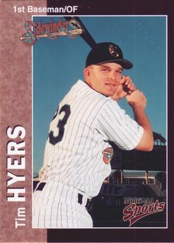 1998 Multi-Ad Tucson Sidewinders #22 Tim Hyers Front