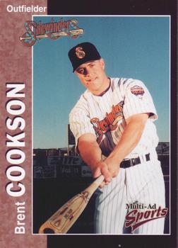 1998 Multi-Ad Tucson Sidewinders #25 Brent Cookson Front