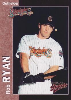 1998 Multi-Ad Tucson Sidewinders #28 Rob Ryan Front
