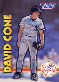1999 Kenner Hasbro Starting Lineup Cards #NNO David Cone Front