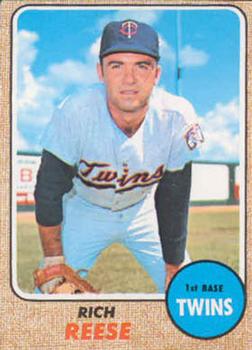 1968 Topps #111 Rich Reese Front