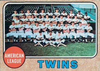 1968 Topps #137 Minnesota Twins Front