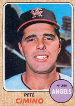 1968 Topps #143 Pete Cimino Front