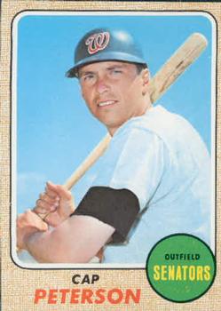 1968 Topps #188 Cap Peterson Front