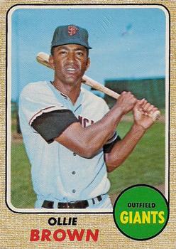 1968 Topps #223 Ollie Brown Front