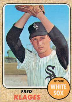 1968 Topps #229 Fred Klages Front
