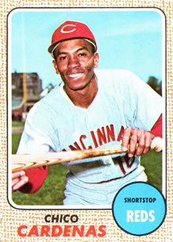 1968 Topps #23 Chico Cardenas Front