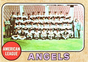 1968 Topps #252 California Angels Front