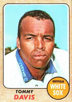1968 Topps #265 Tommy Davis Front