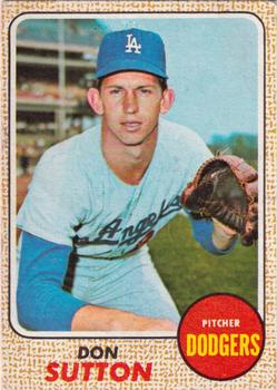 1968 Topps #103 Don Sutton Front
