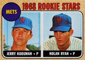 1968 Topps #177 Mets 1968 Rookie Stars (Jerry Koosman / Nolan Ryan) Front