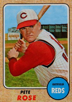 1968 Topps #230 Pete Rose Front