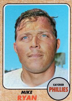 1968 Topps #306 Mike Ryan Front