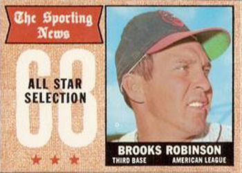 1968 Topps #365 Brooks Robinson Front