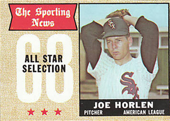 1968 Topps #377 Joe Horlen Front