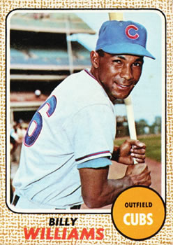 1968 Topps #37 Billy Williams Front