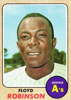 1968 Topps #404 Floyd Robinson Front