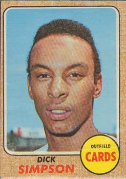 1968 Topps #459 Dick Simpson Front