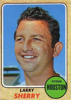 1968 Topps #468 Larry Sherry Front