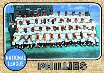 1968 Topps #477 Philadelphia Phillies Front