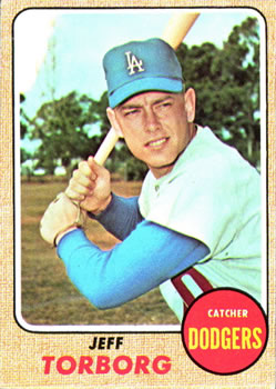 1968 Topps #492 Jeff Torborg Front