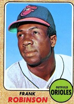 1968 Topps #500 Frank Robinson Front