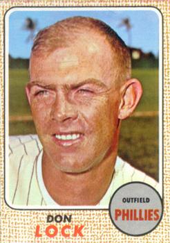 1968 Topps #59 Don Lock Front
