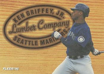 1996 Fleer - Lumber Company #4 Ken Griffey Jr. Front