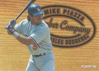 1996 Fleer - Lumber Company #6 Mike Piazza Front