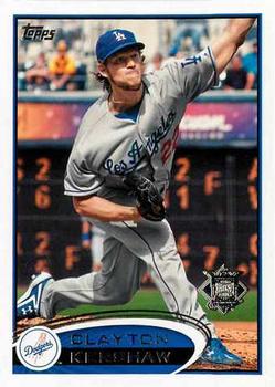 2012 Topps National League All-Stars #NL8 Clayton Kershaw Front