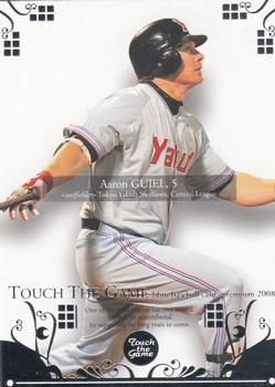 2008 BBM Touch The Game #106 Aaron Guiel Front