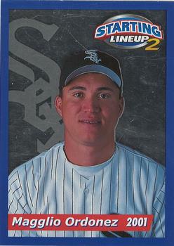 2001 Hasbro Starting Lineup Cards #603480.0000 Magglio Ordonez Front