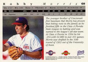 1995 Best #60 Bobby Morris Back