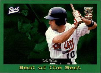 1995 Best #103 Todd Walker Front