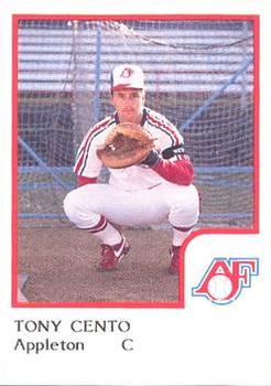 1986 ProCards Appleton Foxes #NNO Tony Cento Front